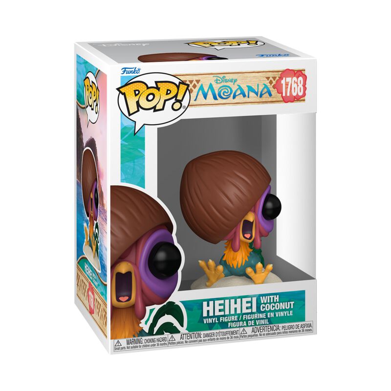 Vaiana - Hei Hei With Coconut Vinyl Figur 1768 - Funko Pop! Figur - Funko Shop Deutschland - Lizenzierter Fanartikel