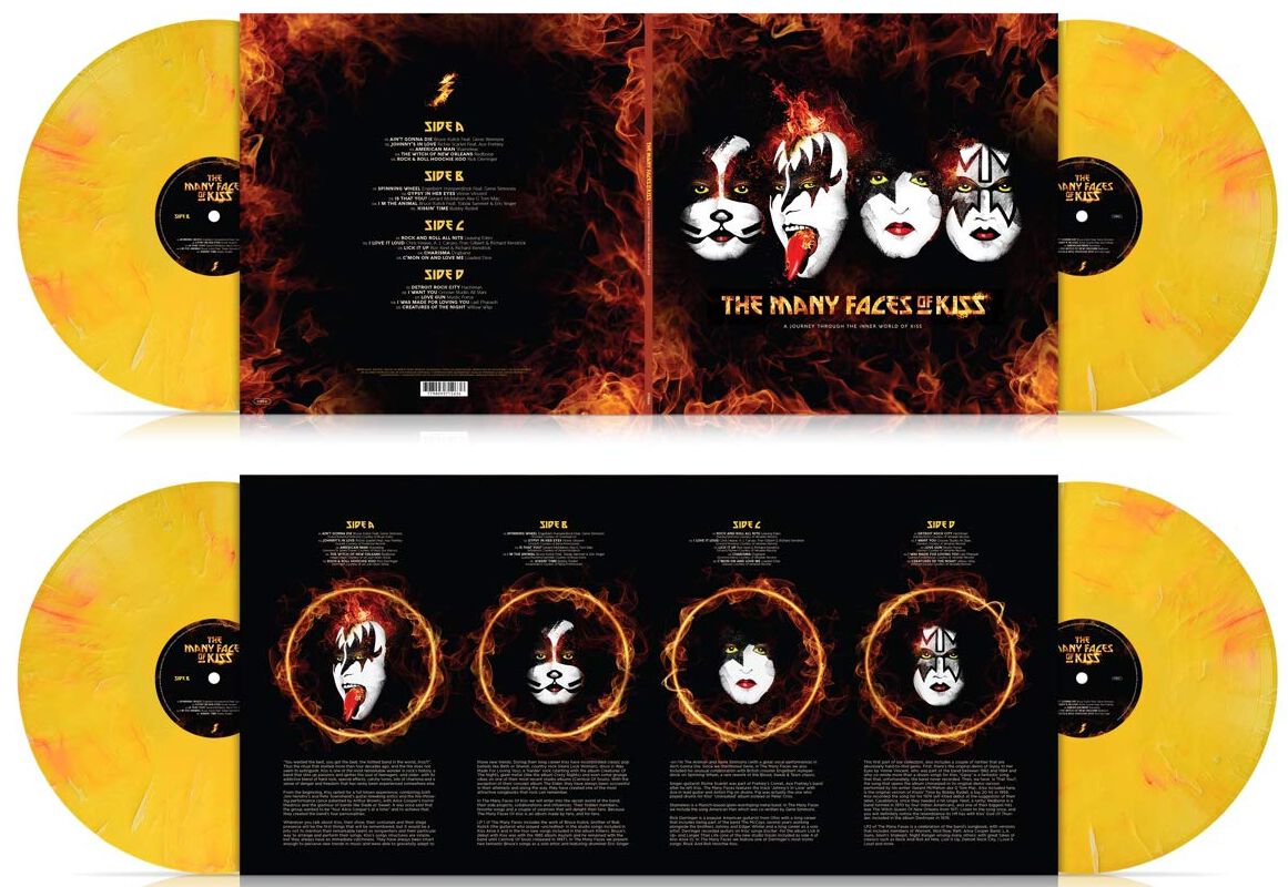 Levně V.A. Many Faces Of Kiss 2-LP standard