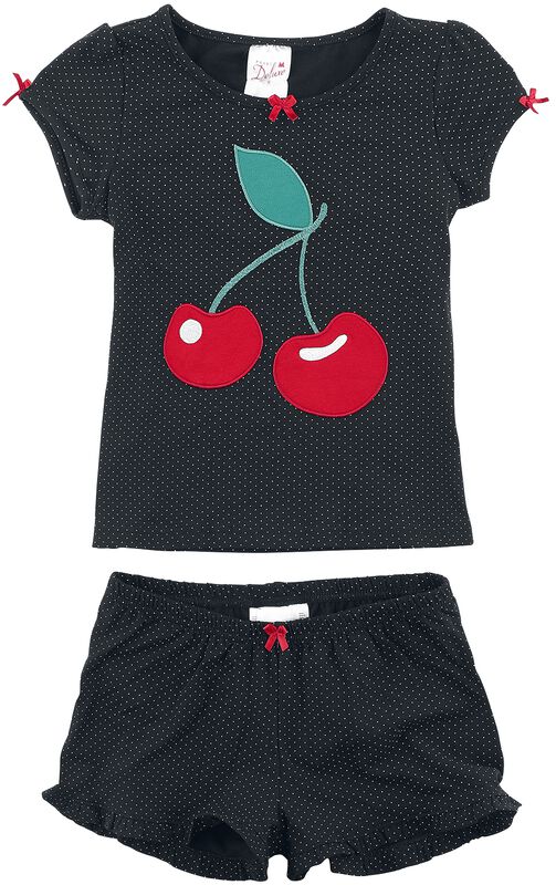 Dotties & Cherry Girl Short Pyjama