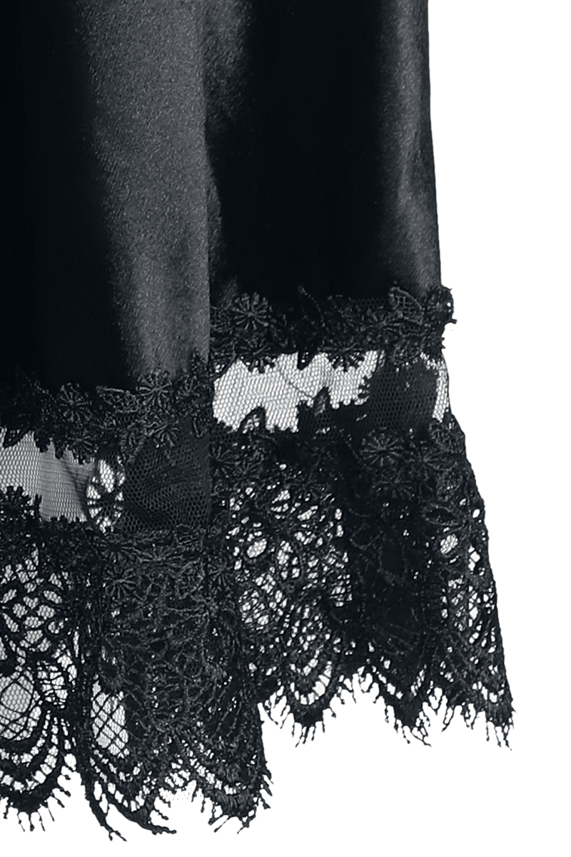 Thumbnail - Sinister Gothic Gothic Short Skirt Kurzer Rock schwarz in XL