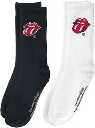 Logo-Socken - 2er Pack, The Rolling Stones, Socken