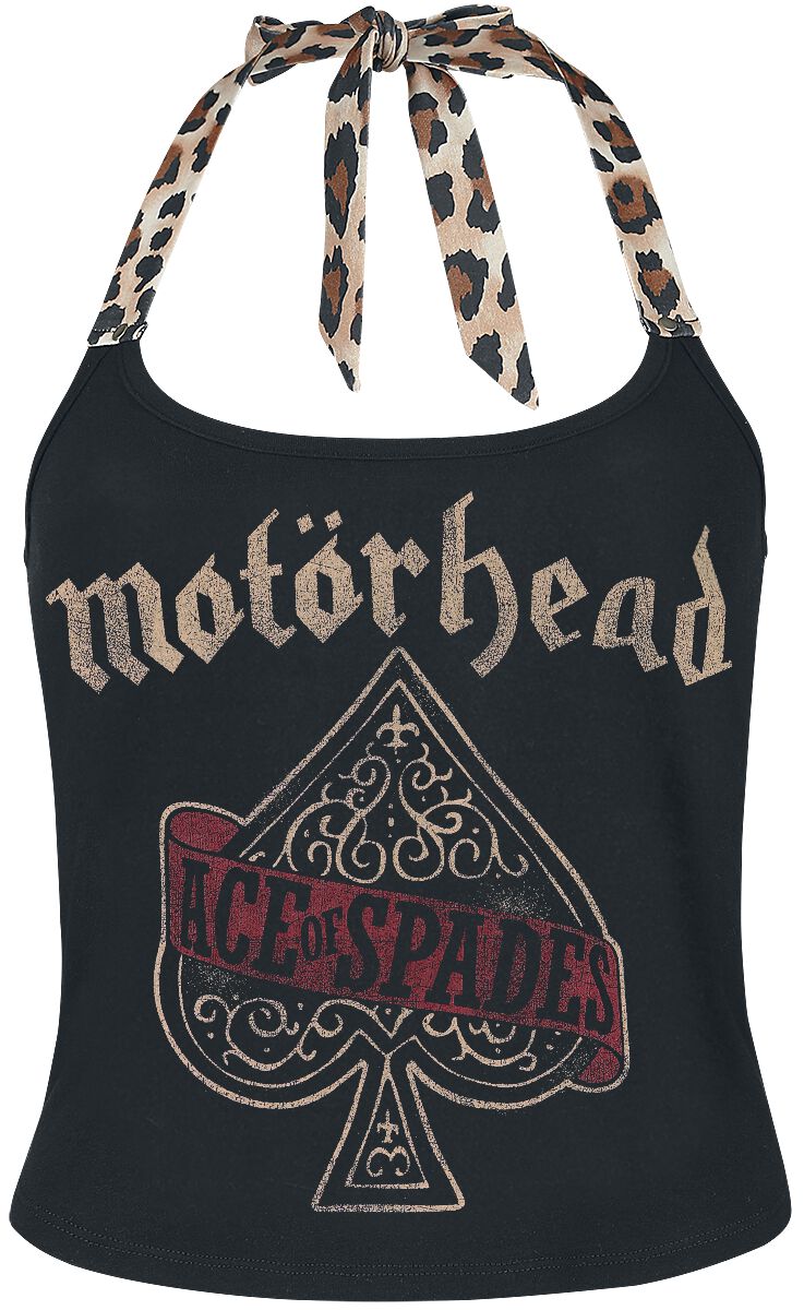 Levně Motörhead EMP Signature Collection Top s vázaní za krkem cerná/barevná
