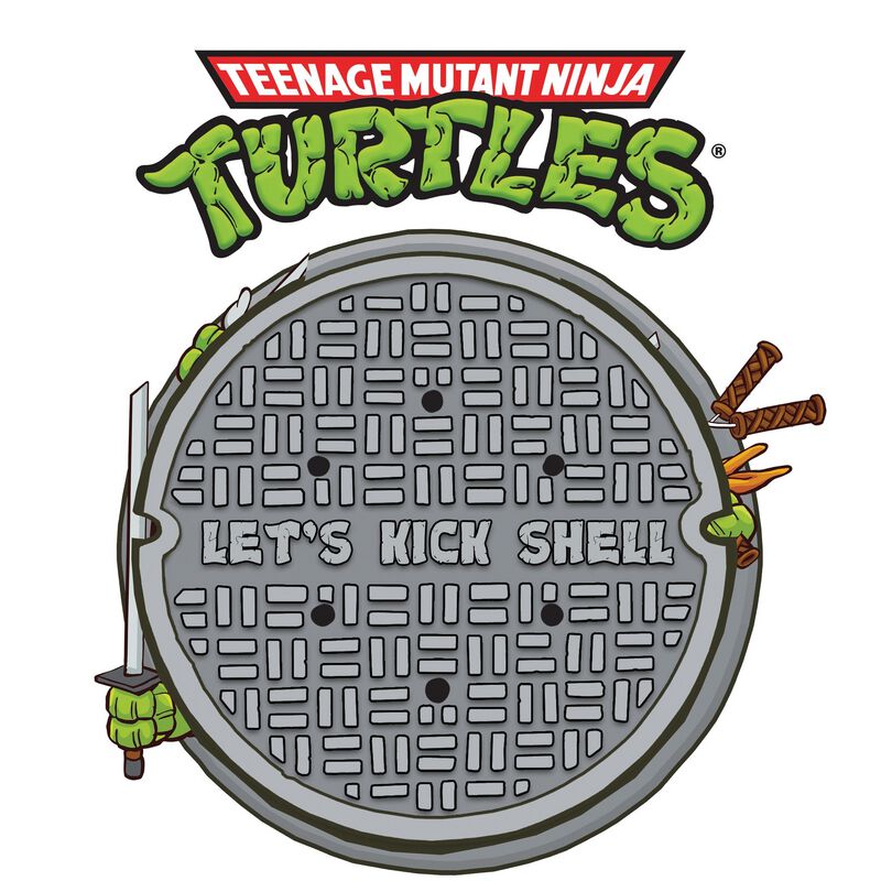0843563184523 - Teenage Mutant Hero Turtles Lets kick Shell LP multicolor