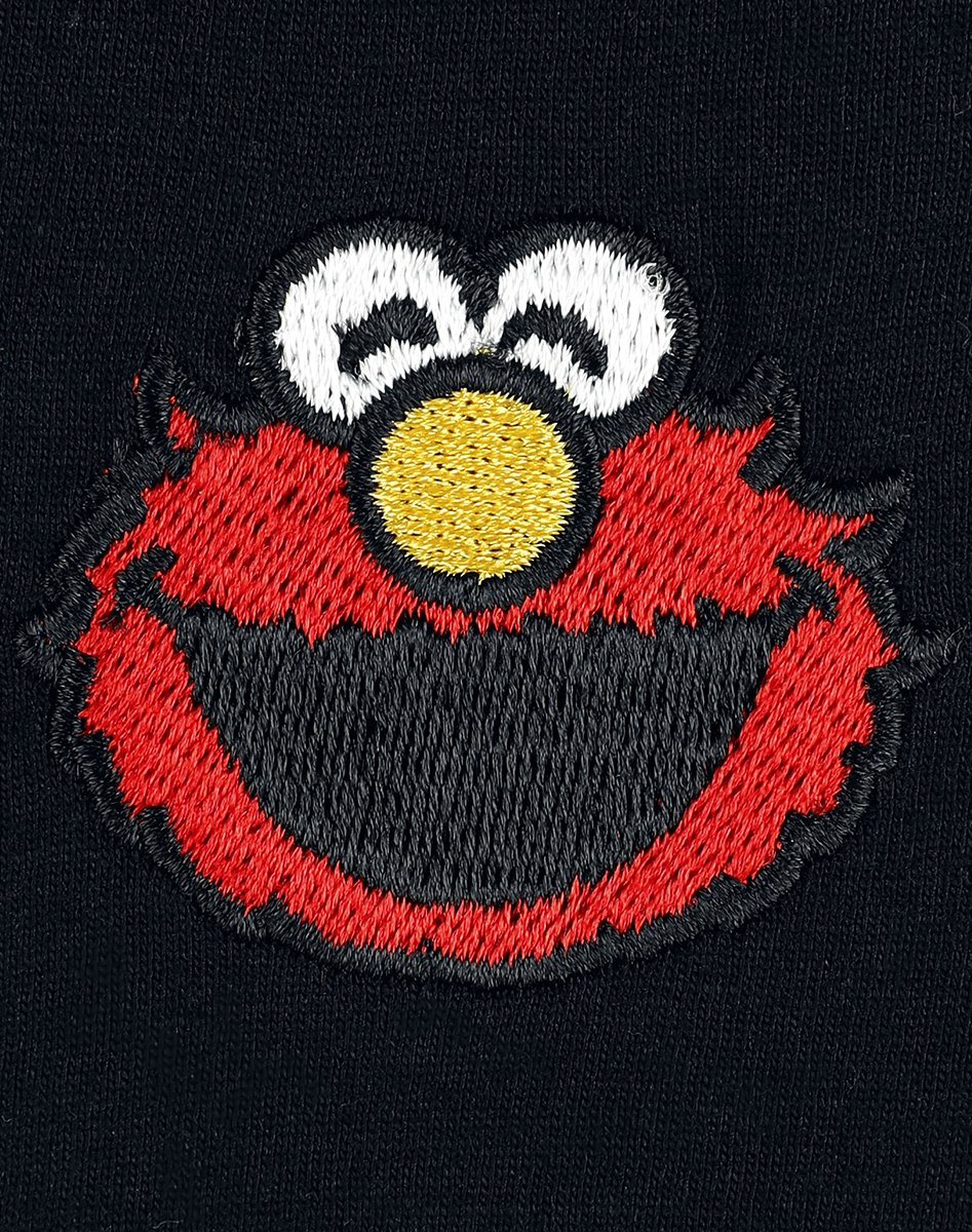 Sesamstraße Tank-Top - Elmo - S bis XXL - für Männer - Größe M - schwarz  - EMP exklusives Merchandise!