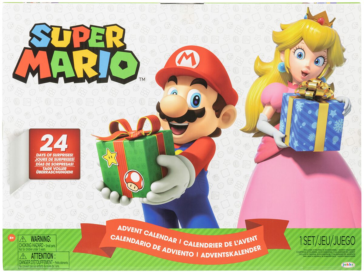 Super Mario Adventskalender Adventskalender multicolor 13256