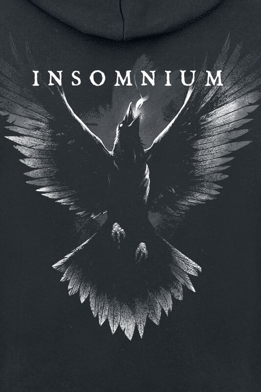 Band Merch Insomnium The Blackest Bird | Insomnium Kapuzenpullover