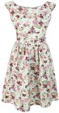 Cindy Sassy Floral Swing Vintage Dress, Dolly and Dotty, Mittellanges Kleid