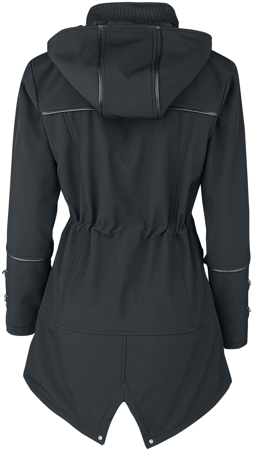 Poizen Industries - Gothic Mantel - Makara Coat - XS bis 4XL - für Damen - Größe XS - schwarz