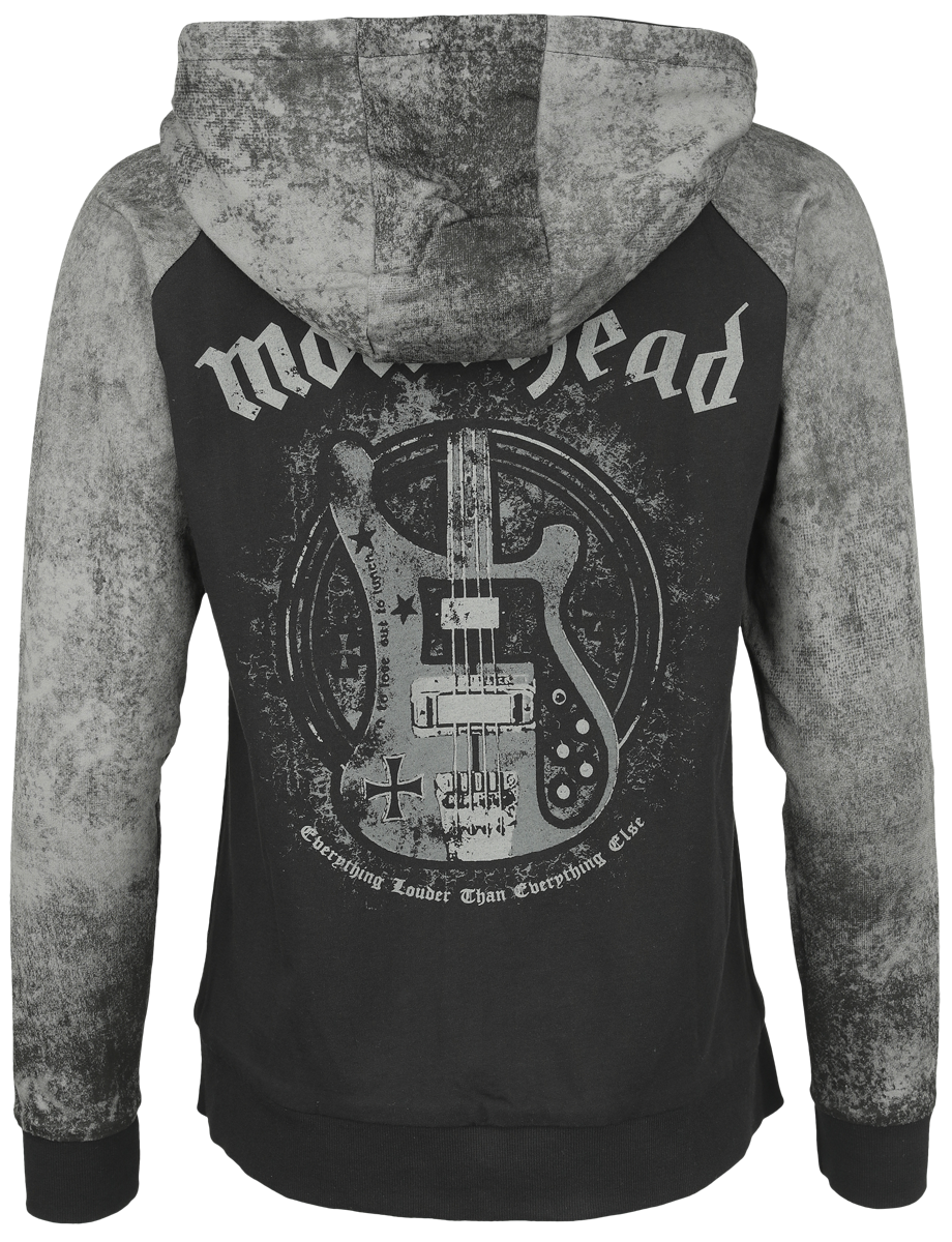 Motörhead Kapuzenjacke - EMP Signature Collection - S bis XL - für Damen - Größe M - schwarz/grau  - EMP exklusives Merchandise!