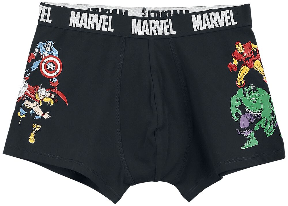 Männer Bekleidung Marvel Comics | Avengers Boxershort-Set