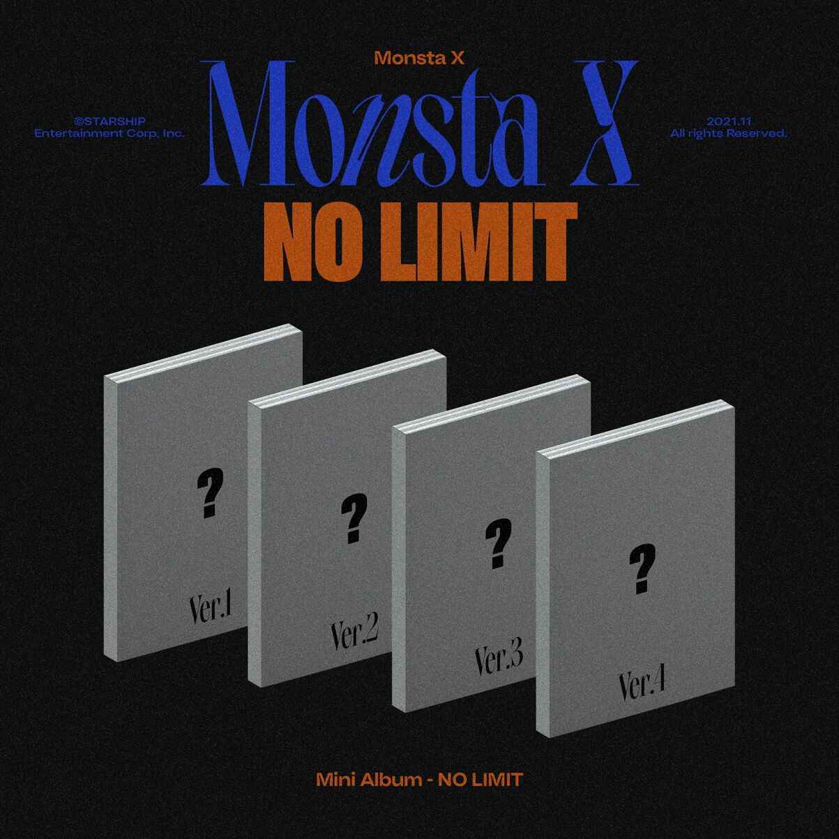 Monsta X No limit (Photobook Version) CD multicolor