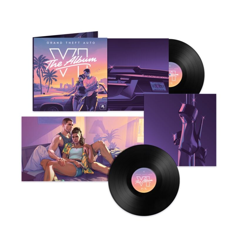 Grand Theft Auto VI Grand Theft Auto VI: The Album (OST) LP multicolor