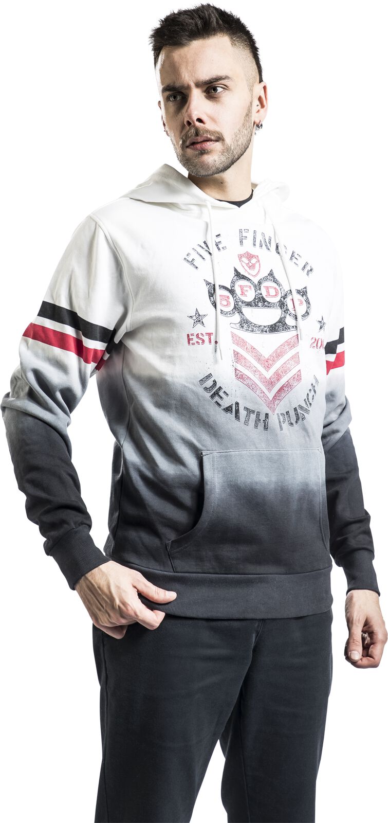 Produktbild von Five Finger Death Punch Patch Knuckles Band Logo Offiziell Nue Schwarz