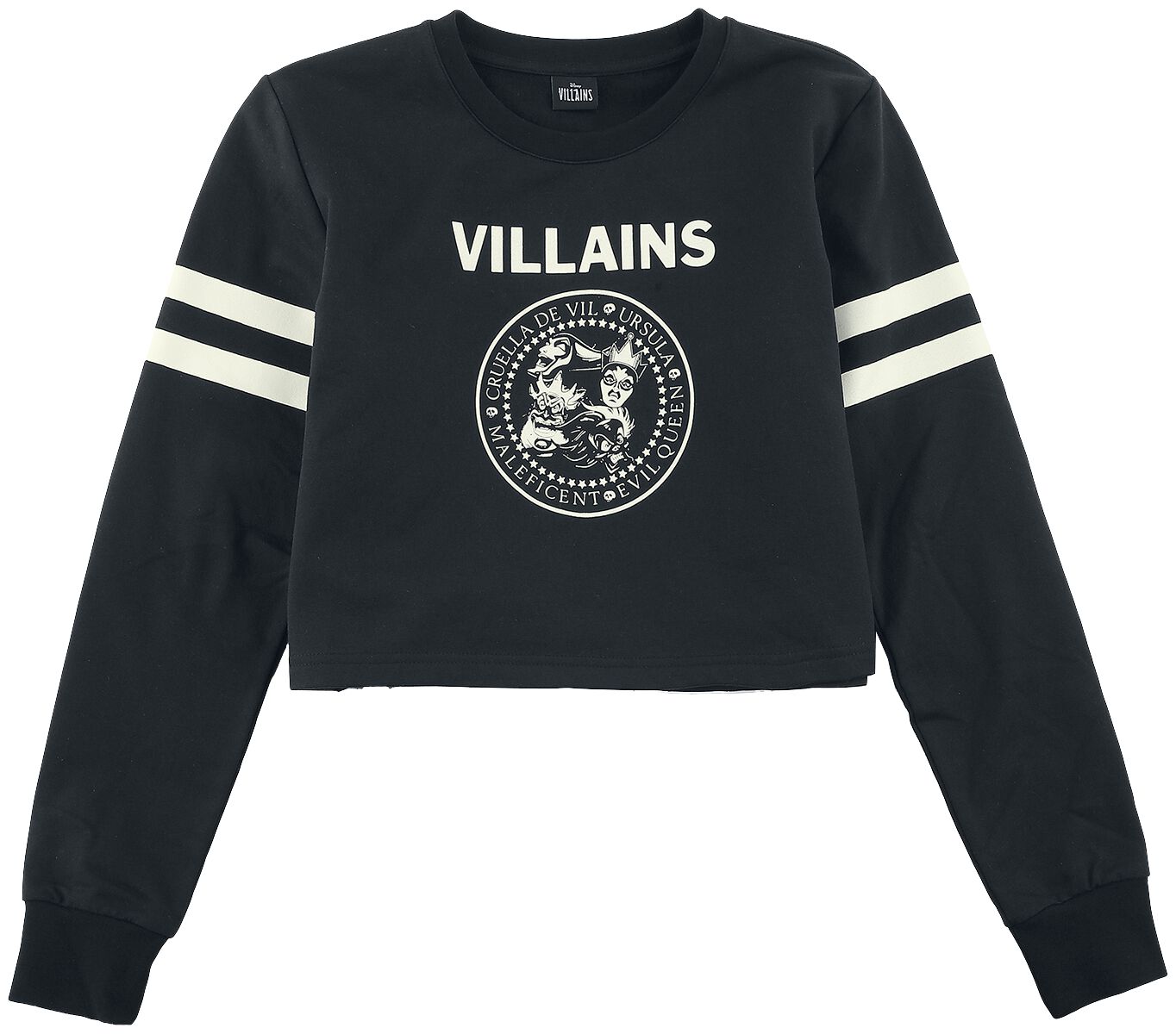 Sweat-Shirt Disney de Disney Villains - Enfants - Villains United - 140 à 176 - pour filles - noir