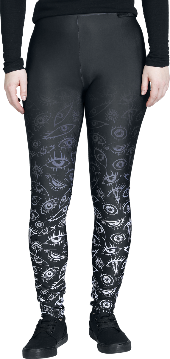 Thumbnail - Gothicana by EMP The Void Leggings schwarz in XXL