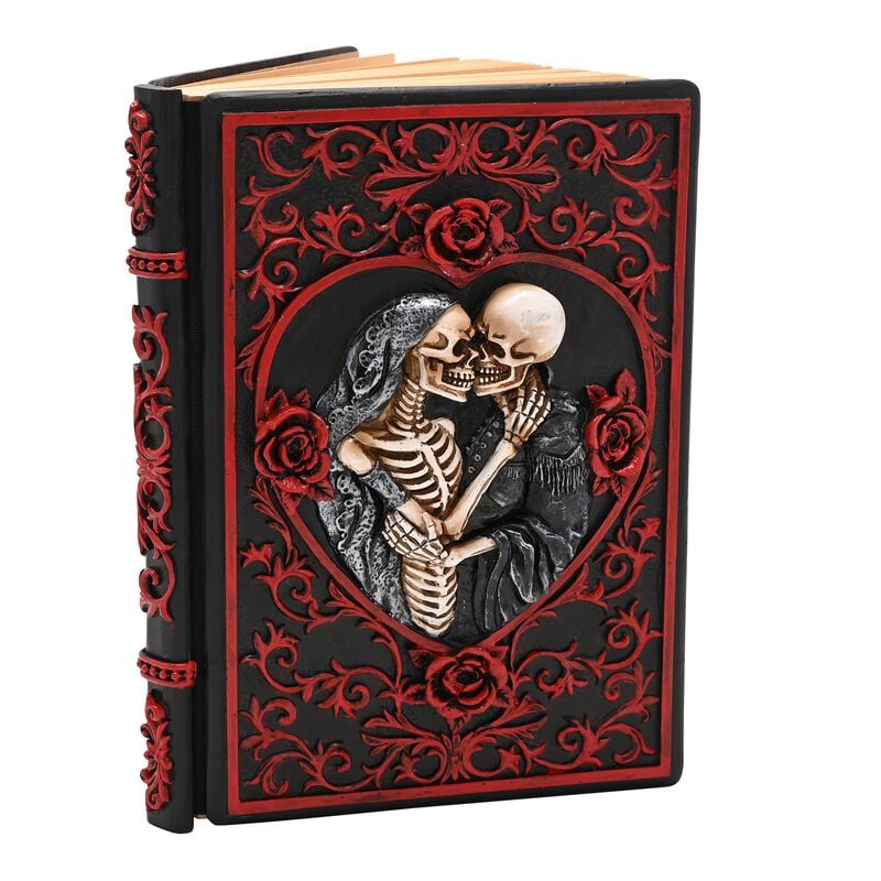 Mystic Legends - Gothic Notebook - Gothic Rose And Skeleton - 3D Notebook - voor Geen - meerkleurig