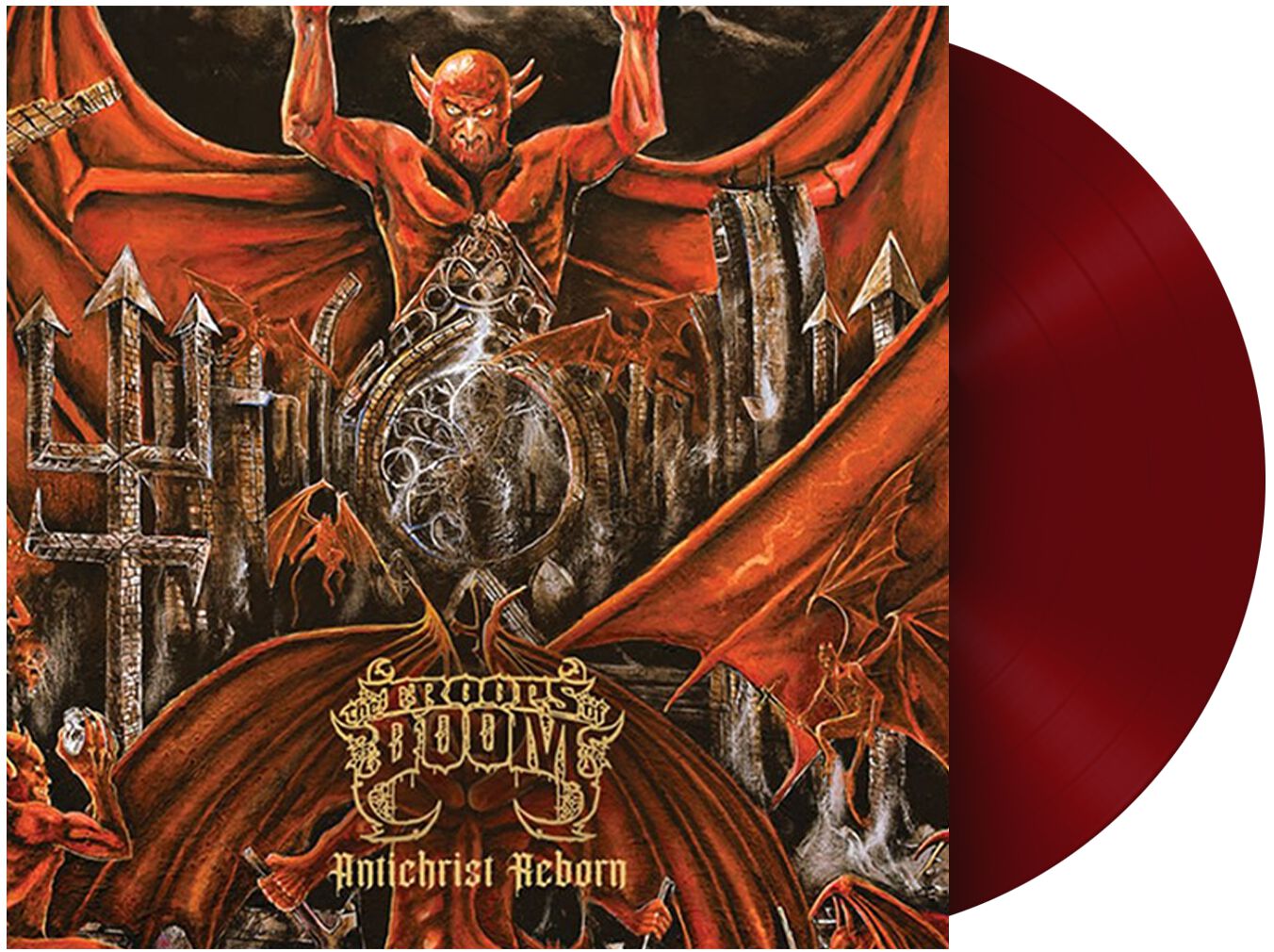 The Troops Of Doom Antichrist reborn LP coloured