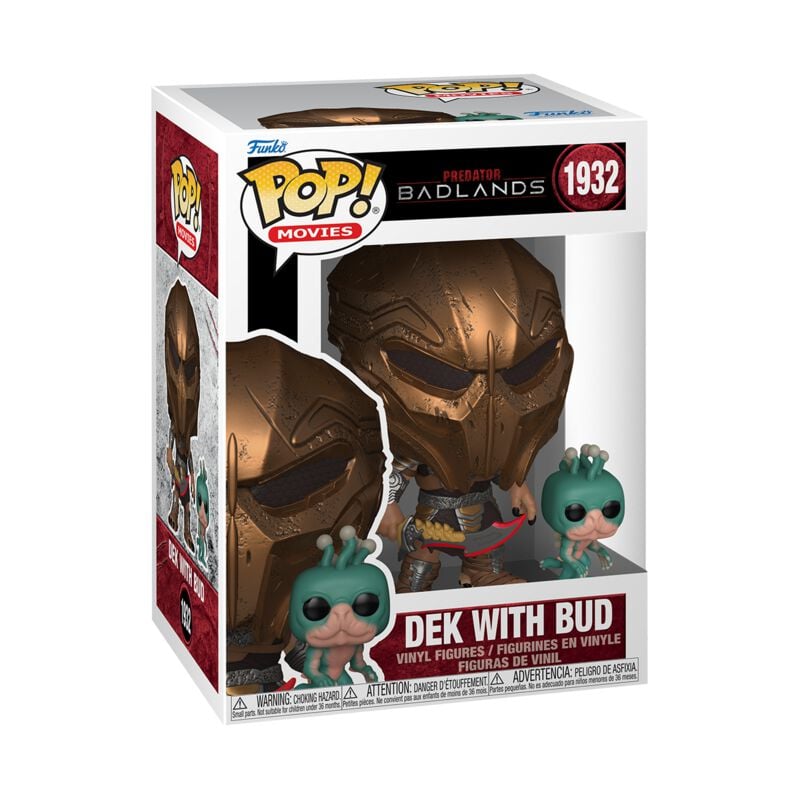 0889698866309 - - Dek With Bud (Pop! & Buddy) Vinyl Figur 1932 Funko Pop! multicolor