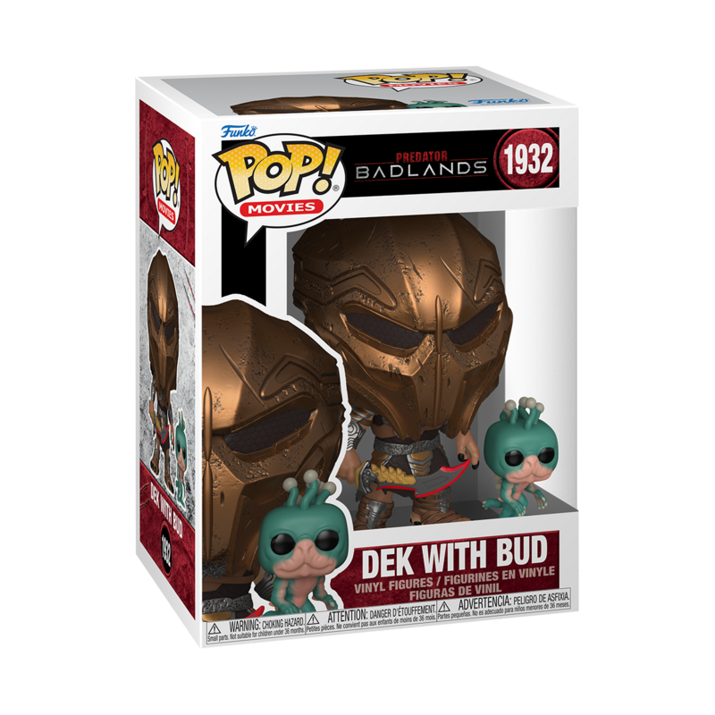 Predator: Badlands  Funko Pop! - Predator: Badlands - Dek with Bud (Pop! & Buddy) Vinyl Figurine 1932 -