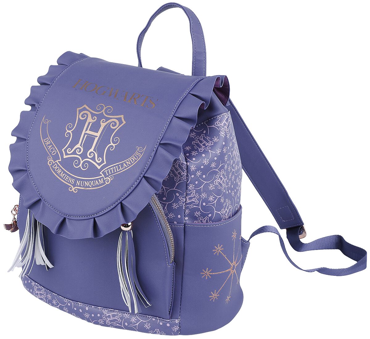 Harry Potter Rucksack - Hogwarts - für Damen - lila  - EMP exklusives Merchandise!