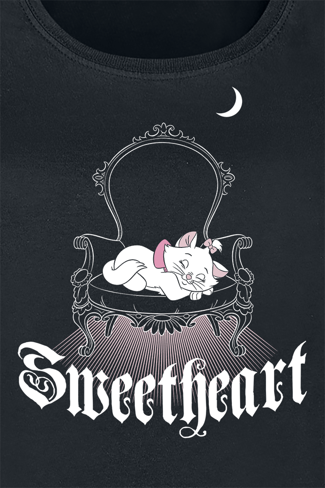 Aristocats Sweetheart T-Shirt schwarz