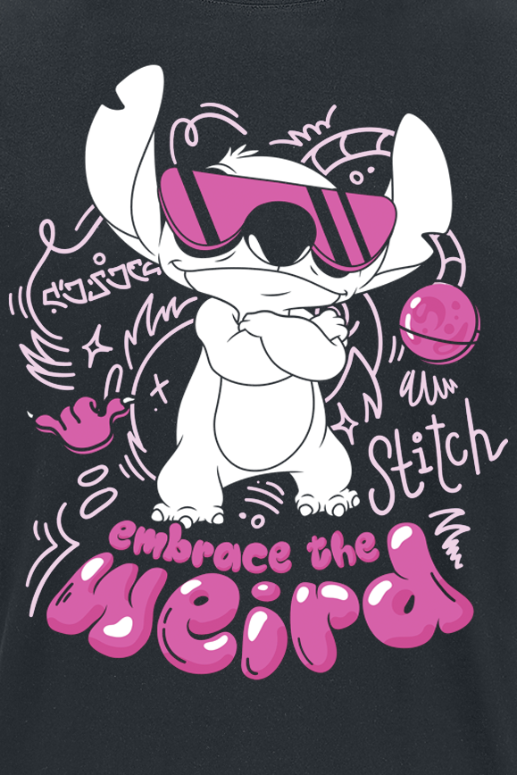 4055585564542 - Embrace The Weird T-Shirt schwarz in M 4055585564542 - Embrace The Weird T-Shirt schwarz in M
