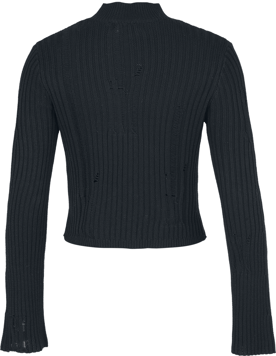 4068143341905 - Corp Goth Strickpullover schwarz in M