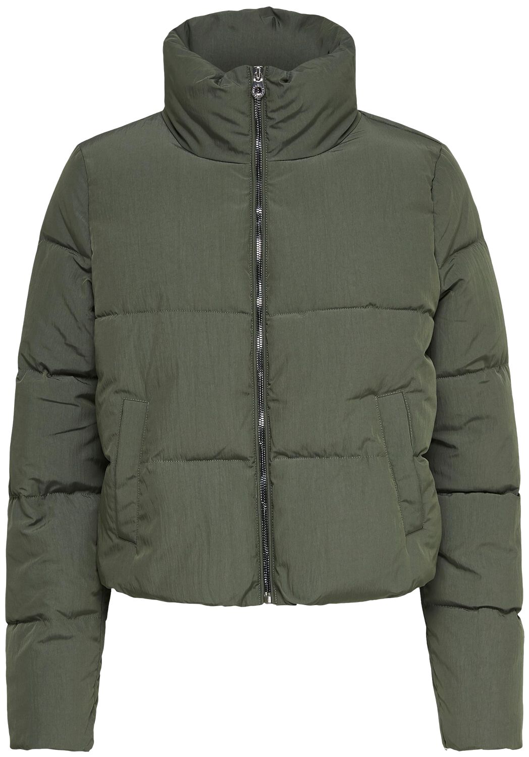 Only Dolly short puffer jacket Winter Jacket olive
