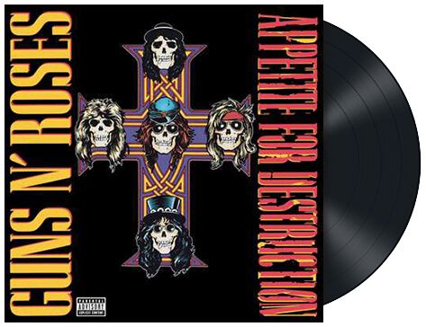Levně Guns N' Roses Appetite For Destruction LP černá
