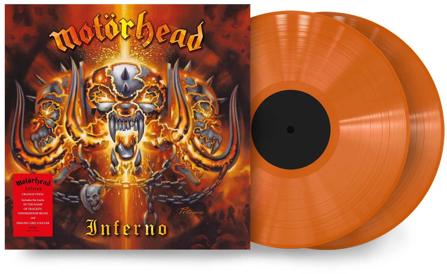 Levně Motörhead Inferno 2-LP oranžová