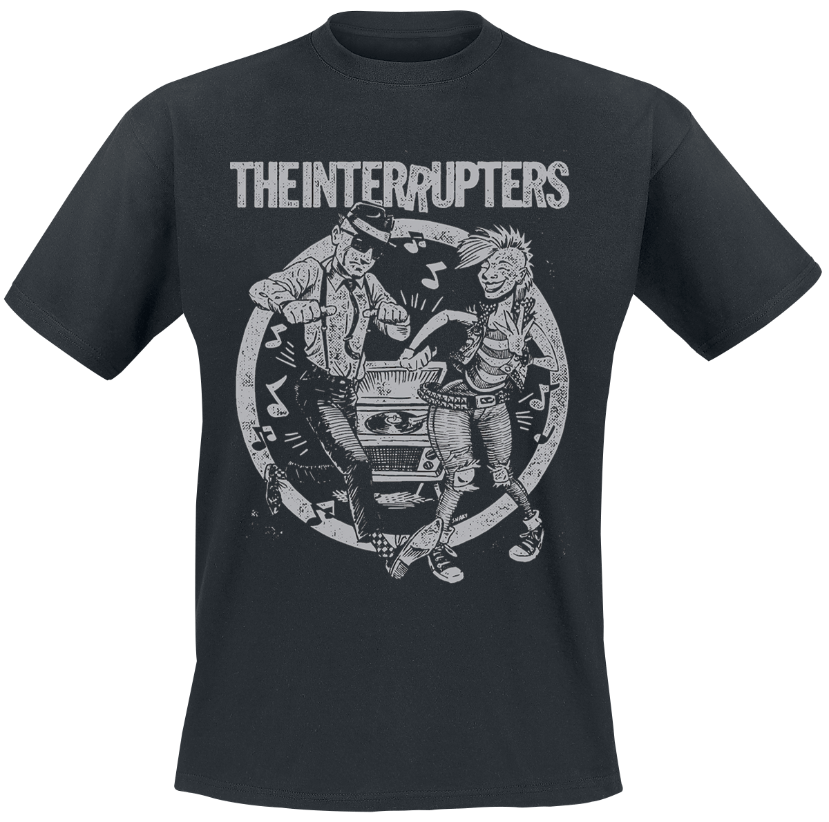 The Interrupters - Dancing Couple - T-Shirt - black image