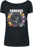 Floral Circle Seal, Ramones, T-Shirt
