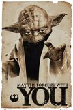 May the force be with you, Star Wars, Poster