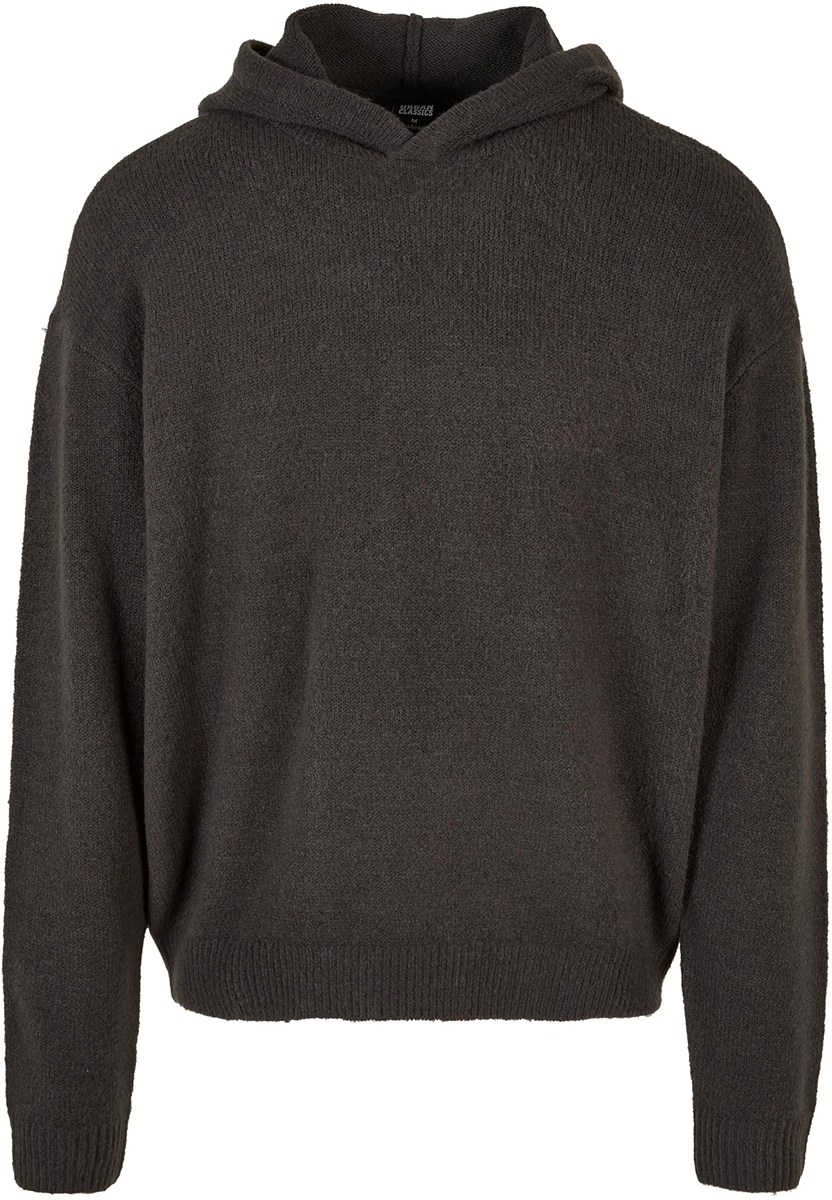 Urban Classics - Oversized Chunky Hoody Sweater - Kapuzenpullover - schwarz