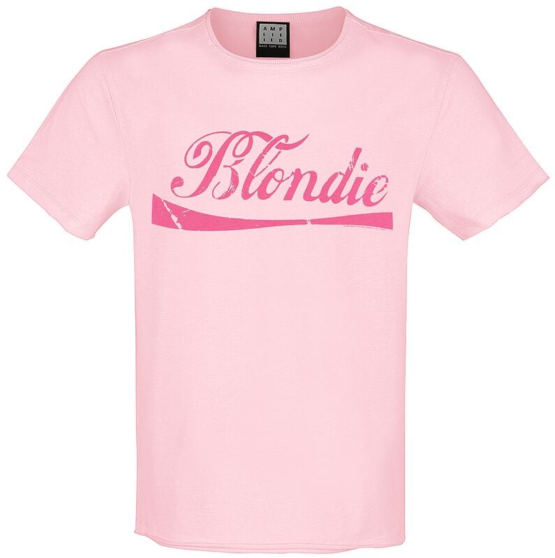 Blondie T-Shirt - Cola - S bis XL - für Männer - Größe S - pink  - Lizenziertes Merchandise!