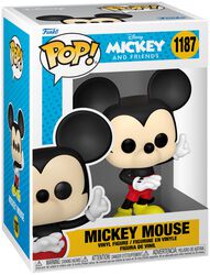 Disney 100 - Mickey Mouse (Mega Pop!) Vinyl Figur 1187, Mickey Mouse, Funko Pop!