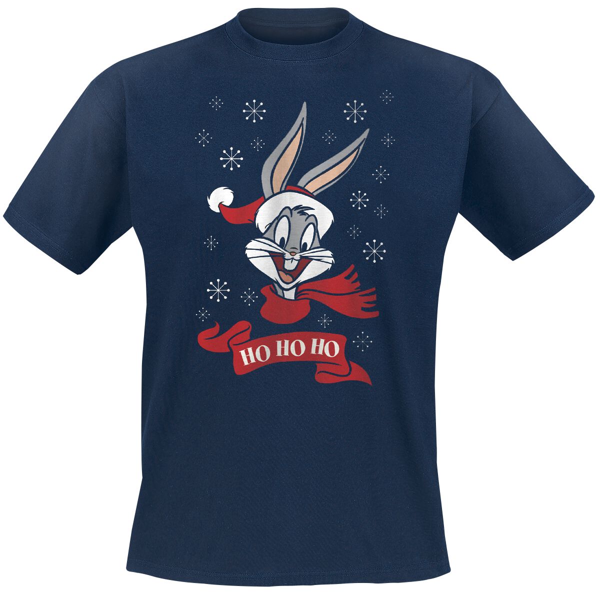 Looney Tunes Santa Bunny T-Shirt blue