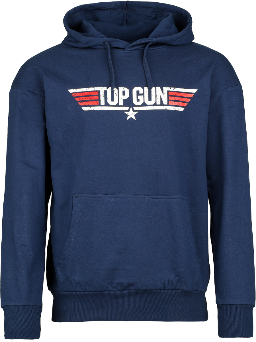 Top Gun  Hoodie - Top Gun - Logo - for Men - blue