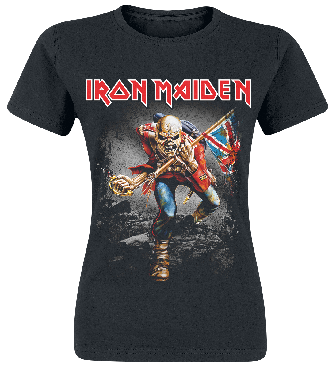 Iron Maiden - Vintage Trooper - Girls shirt - black image