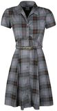 Mackenzie Tartan 40's Shirt Dress, Outlander, Mittellanges Kleid