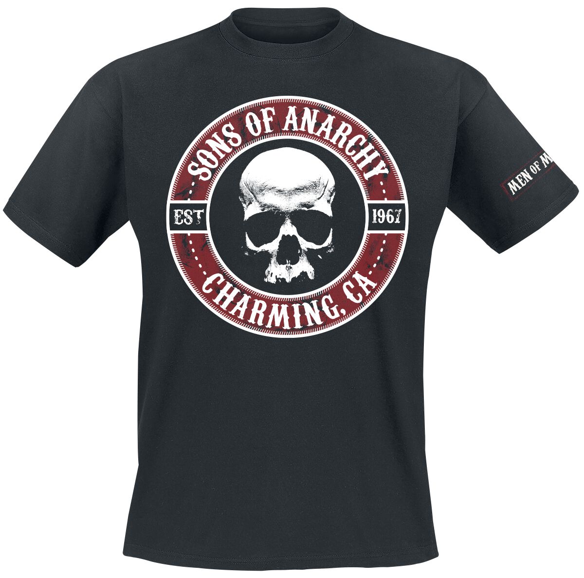 Sons Of Anarchy Skull T-Shirt black