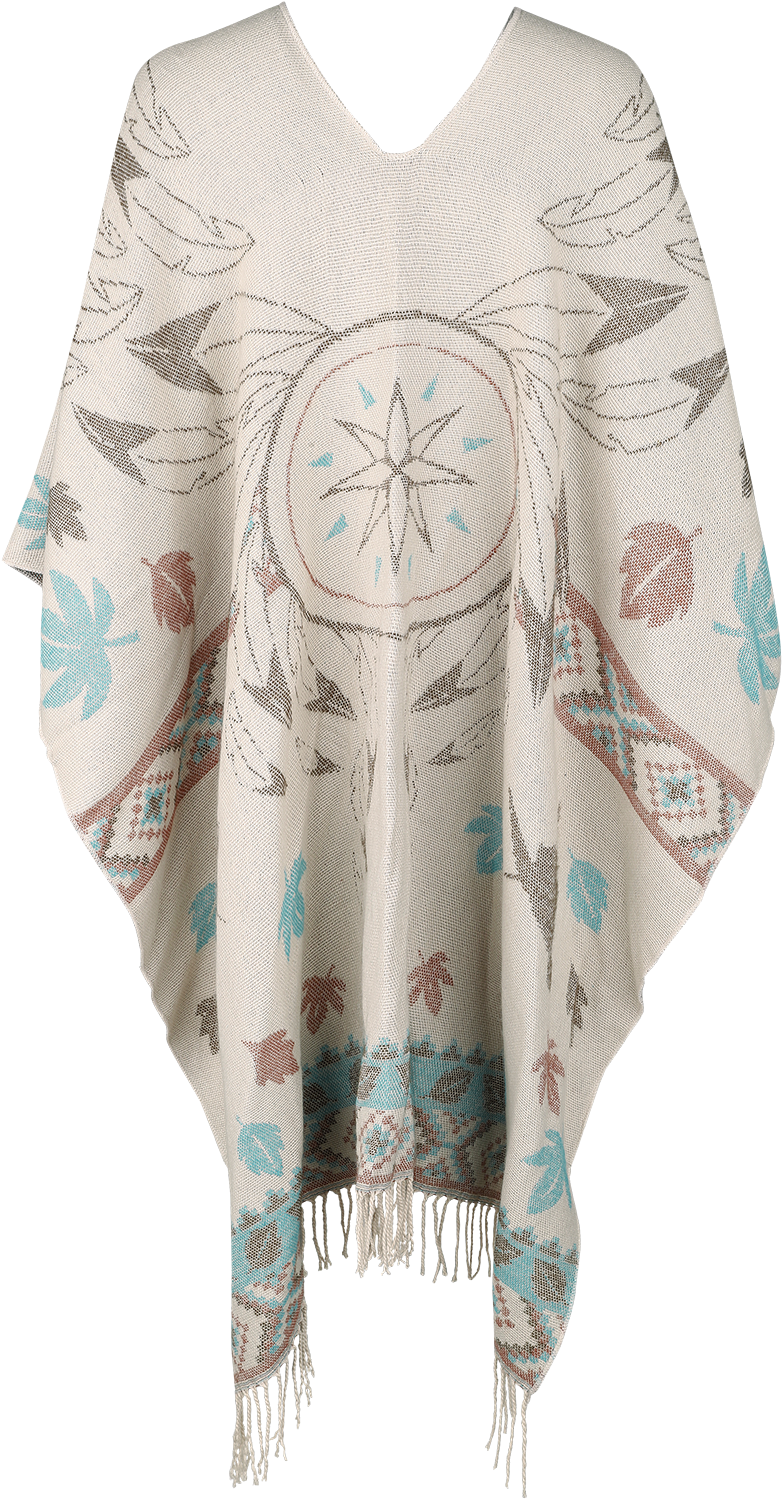 Pocahontas Wind & Leaves Cardigan multicolor