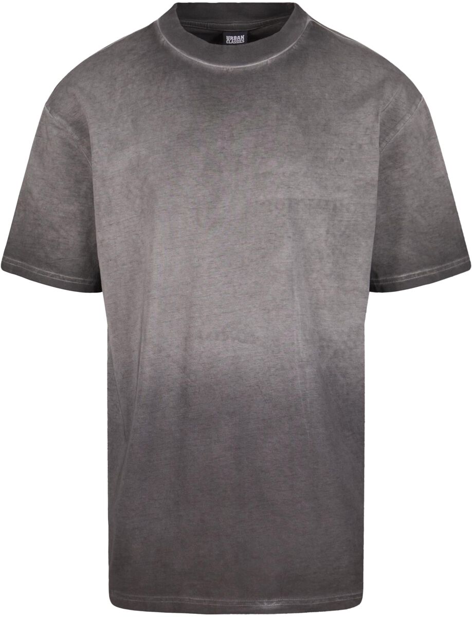 Image of T-Shirt di Urban Classics - Oversized Sun Bleached T-shirt - S a XXL - Uomo - nero