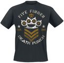 Brass Knuckles - Chevron, Five Finger Death Punch, T-Shirt