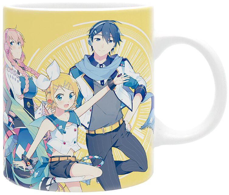 Vocaloid Miku and friends Cup multicolor