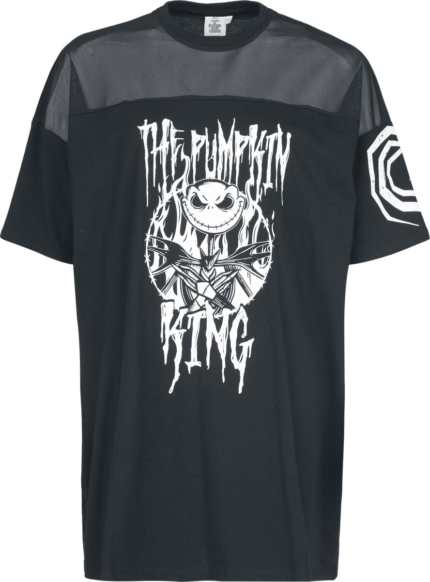 The Nightmare Before Christmas - Disney T-shirt - Jack Skellington - Pumpkin King - S 3XL - för Dam - svart