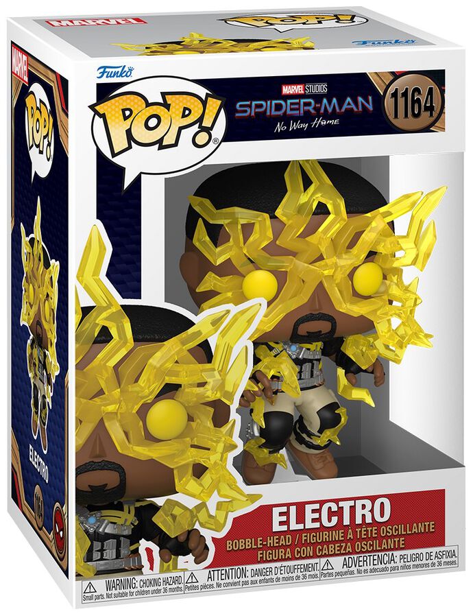 Spider-Man No Way Home – Electro Vinyl Figur 1164 Funko Pop! multicolor