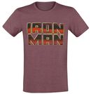 Face, Iron Man, T-Shirt