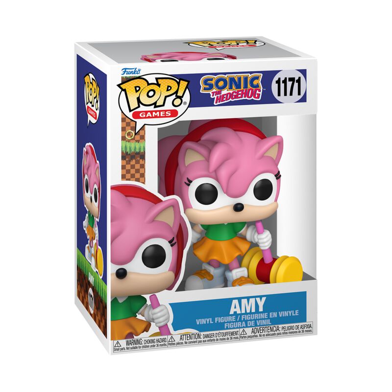Sonic The Hedgehog - Amy Rose (Chase Edition möglich) Vinyl Figur 1171 - Funko Pop! Figur - Funko Shop Deutschland