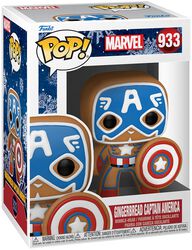 Gingerbread Captain America Vinyl Figur 933